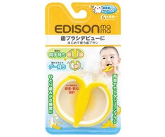 Pirmasis dantų šepetėlis EDISONmama „Bananas“