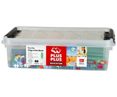 Plus Plus edukacinė dėžė, Pasaulio Vėliavos, 2400 det.