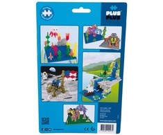 Plus Plus konstruktoriaus pagrindas, mėlyna ir pilka, 2 vnt.