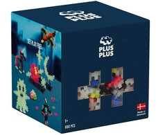 Plus Plus konstruktorius, šviečia tamsoje, 600 det.