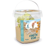 Raudona Castle modeliavimo smėlis, natūralios spalvos 500g