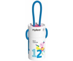 Šilkinės kreidelės mideer 12 spalvų