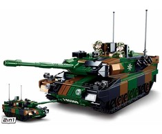 Sluban konstruktorius, LEOPARD 2A5 pagrindinis tankas 2in1, 766 det.