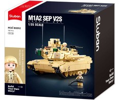 Sluban konstruktorius, M1A2 SEP v2 Abrams kovinis tankas 781 det.