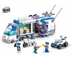 Sluban konstruktorius, specialus vadavimo policijos automoblis, 510 det.