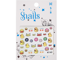 Snails nagų lipdukai, Kva Kva