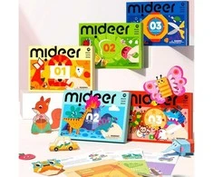 Spalvinimo užduotėlės Mideer 3 Lygis