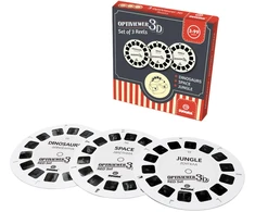 Svoora retro 3D akinių diskų papildymas A, 3 vnt.