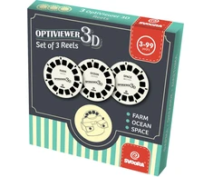 Svoora retro 3D akinių diskų papildymas B, 3 vnt.