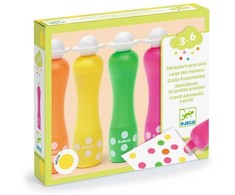 Djeco Taškeliniai markeriai - Neoninė (4 vnt.)