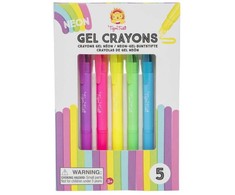 Gelinės neoninės kreidelės, 5vnt