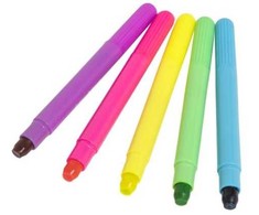 Gelinės neoninės kreidelės, 5vnt
