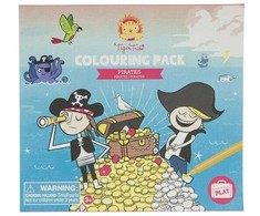 Spalvinimo rinkinys su flomasteriais "Piratai"