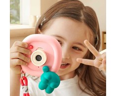 Vaikiškas fotoaparatas Mideer „Say Cheese“ rausvas