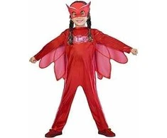 Ecost prekė po grąžinimo AMSCAN 9902947 - vaikiškas kostiumas PJ Masks Olette, kombinezonas ir kaukė (Atnaujinta)
