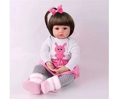Ecost prekė po grąžinimo Anyee 60 cm Reborn Baby Girl gyvas rankų darbo minkštas silikoninis vinilo (Atnaujinta)