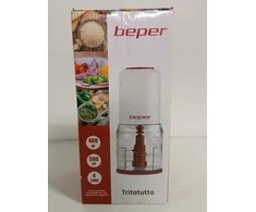 Ecost prekė po grąžinimo Beper Tritatutto Elettrico Doppia Lama per Macinatura e Tritatura Uniforme, (Atnaujinta)