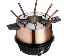 Ecost prekė po grąžinimo Bestron Electric Fondue Set for iki 8 People, with 8 x Fondue Forks and C (Atnaujinta)