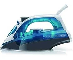 Ecost prekė po grąžinimo Juodas &amp; Decker Blau BXIR2200E Garų lygintuvas 2200 Plastic 370 ml (Atnaujinta)