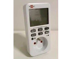 Ecost prekė po grąžinimo BrennenStuhl 1506321 Comfortline Weekly Timer Baltas (skaitmeninis programuo (Atnaujinta)
