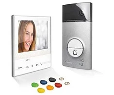Ecost prekė po grąžinimo Bticino 363911 Flex One 2Wire vaizdo įrašų intercom WLAN SET, 300x13E klasė (Atnaujinta)