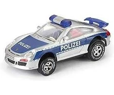 Ecost Prekė po grąžinimo Darda 50341 automobilis „Porsche GT3 Policija“ mėlyna/sidabrinė, lenktynini (Atnaujinta)