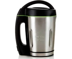 Ecost prekė po grąžinimo, Domo DO498BL Sriubos virimo aparatas, nerūdijantis metalas, 1,6 l, juodas (Atnaujinta)