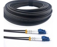 Ecost prekė po grąžinimo Elfcam® šarvuotas stiklo pluošto kabelis LC/UPC ant LC/UPC OS2 Duplex Singl (Atnaujinta)