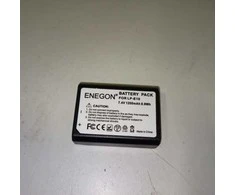 Ecost prekė po grąžinimo ENEGON - 2 Packs de Batterie de Remplacement LP-E10 compatibles avec Les Ca (Atnaujinta)