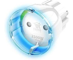Ecost prekė po grąžinimo Fibaro HomeKit FGBWHWPF102 sieninis kištukas / iOS Bluetooth Smart Switch (Atnaujinta)