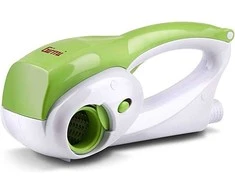 Ecost prekė po grąžinimo Girmi GT02 Grattugia Ricaricabile, 12W, 2 Rulli INOX, Bianco/Verde (Atnaujinta)