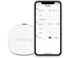 Ecost prekė po grąžinimo HEATZY - Objet Connecté - Programmateur/Thermostat Connecté et Intelligent (Atnaujinta)