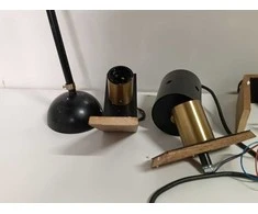 Pakabinamas šviestuvas Ecost prekė po grąžinimo Homemania Pendant Lamp Metal Gold Juodas Wood (Atnaujinta)