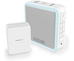 Ecost prekė po grąžinimo Honeywell 9 serijos nešiojamasis durų skambutis su Halo Light ir WireFree C (Atnaujinta)