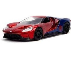 Ecost prekė po grąžinimo Jada Toys Marvel Spiderman 2017 Ford GT, 1:32 modelio automobilis (Atnaujinta)