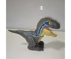 Ecost prekė po grąžinimo Jurassic World Dominion Uncaged Rowdy Roars Velociraptor Beta dinozauro fig (Atnaujinta)