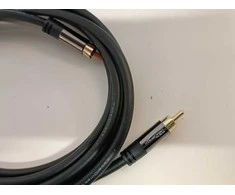 Ecost prekė po grąžinimo, KabelDirekt 799422539808 garso kabelis 3 m RCA Juoda (Atnaujinta)