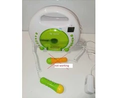 Ecost prekė po grąžinimo, Karaokė CD grotuvas MP3 M. Baterija (Atnaujinta)