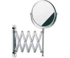 Ecost prekė po grąžinimo Kela 20847 Kera Mirror, Stainless Steel, Size: Diameter 6.3 - 7.3 x Height (Atnaujinta)