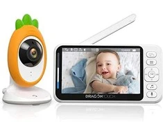 Ecost prekė po grąžinimo Kūdikių monitorius su fotoaparatu, vaizdo kūdikių monitorius, Dragon Touch (Atnaujinta)