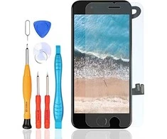 Ecost Prekė po grąžinimo LL TRADER ekranas, skirtas iPhone 7 su juodu pagrindiniu mygtuku, priekinės (Atnaujinta)