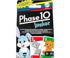 Ecost prekė po grąžinimo Mattel Games GXX06 - Phase 10 Junior kortų žaidimas, nuo 4 metų (Atnaujinta)