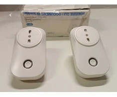 Ecost prekė po grąžinimo Meross Smart WiFi kištuko lizdas, itališkas išmanusis kištukas 16a (L tipas (Atnaujinta)