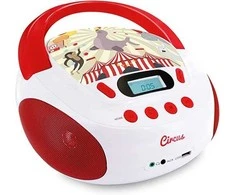 Ecost prekė po grąžinimo, Metronic CD/MP3 radijas raudona/balta (Atnaujinta)