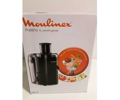 Ecost prekė po grąžinimo MOULINEX Centrifuge FRUTELIA PLUS FRUITS AND VEAGE VITAMIN C 2 speeds capac (Atnaujinta)