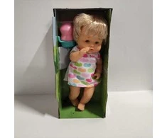 Ecost prekė po grąžinimo Nenuco and Her triratukas Baby Doll lėlė su miela suknele, rožinis triratukas (Atnaujinta)