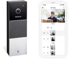 Ecost prekė po grąžinimo Netatmo intelektualus vaizdo durų skambutis, WiFi, garsas, asmeninis aptiki (Atnaujinta)