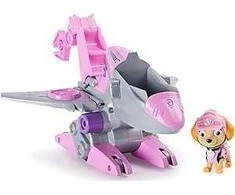 Ecost prekė po grąžinimo PAW Patrol Dino Gelbėjimo Skye pagrindinis transportas su traukimo mechaniz (Atnaujinta)