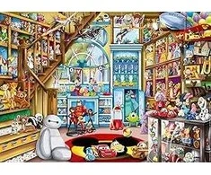 Ecost prekė po grąžinimo Ravensburger dėlionė 16734 - Disney Multiproperty - 1000 dalių dėlionė suau (Atnaujinta)