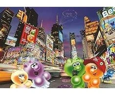 Ecost prekė po grąžinimo Ravensburger dėlionė 17083 - Gelini prie Time Square - 1000 dalių dėlionė s (Atnaujinta)